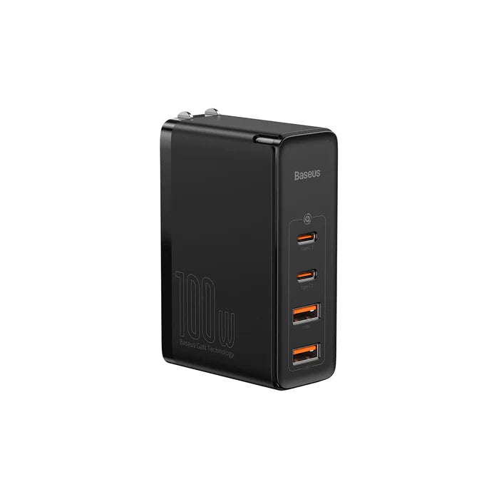 USB C Charger, Baseus 100W 4-Port GaN II Charging Station, Fast USB C Charger Block for iPhone 15/14/13/12/11/Pro Max/SE/11/XR/XS, Samsung, MacBook Pro/Air, iPad, Laptops, AirPods, Apple Watch, Black USB C Charger, Baseus 100W 4-Port GaN II Charging Station, Fast USB C Charger Block for iPhone 15/14/13/12/11/Pro Max/SE/11/XR/XS, Samsung, MacBook Pro/Air, iPad, Laptops, AirPods, Apple Watch, Black